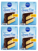 Pillsbury Moist Supreme Sugar Free Classic Yellow Cake Mix 4 Pack