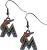Miami Marlins MLB Sophie Style Dangle Earrings