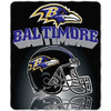 Baltimore Ravens NFL Northwest "Mirror" Fleece Throw