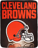 Cleveland Browns NFL Northwest "Mirror" Fleece Throw