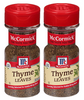 McCormick Whole Thyme Leaves 2 Pack