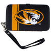 Missouri Tigers NCAA Little Earth Shell Wristlet