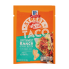 McCormick Street Taco Southwest Ranch Chicken Seasoning Mix 3 Pack