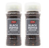 Badia Black Pepper Grinder 2 Pack