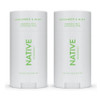 Native Cucumber & Mint Deodorant 2 Pack