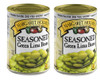 Margaret Holmes Seasoned Green Lima Beans 2 Can Pack