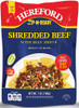 Hereford Shredded Beef with Beef Broth 2 Pack