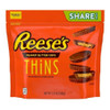 Reese's Peanut Butter Cups Thins Milk Chocolate Candy 2 Pack