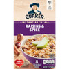 Quaker Instant Oatmeal Hot Cereal Raisins & Spice 2 Pack