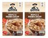 Quaker Instant Oatmeal Hot Cereal Maple & Brown Sugar 2 Pack