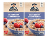Quaker Instant Oatmeal Hot Cereal Blueberry Strawberry 2 Pack