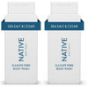 Native Sea Salt & Cedar Body Wash 2 Pack