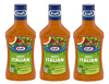 Kraft Zesty Italian Salad Dressing 3 Pack