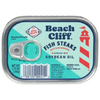 Beach Cliff Fish Steaks Bite Size Herring in Soybean Oil 3 Pack