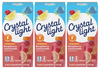 Crystal Light On The Go Energy Boost Drink Mix Raspberry Lemonade 3 Pack