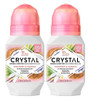 Crystal Mineral Deodorant Roll-On Coconut & Vanilla 2 Pack