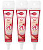 Betty Crocker Decorating Writing Gel Red 3 Pack