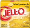 Jell-O Island Pineapple Instant Jello Gelatin Mix 6 Pack