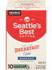 Seattle's Best Breakfast Blend Medium Roast K Cup Coffee Pods