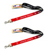 Houston Rockets NBA Ombre Lanyard 2 Pack