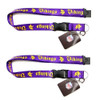 Minnesota Vikings NFL Old English Lanyard 2 Pack