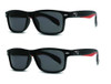 New England Patriots NFL Polarized Retro Sunglasses Full Frame 2 Pack