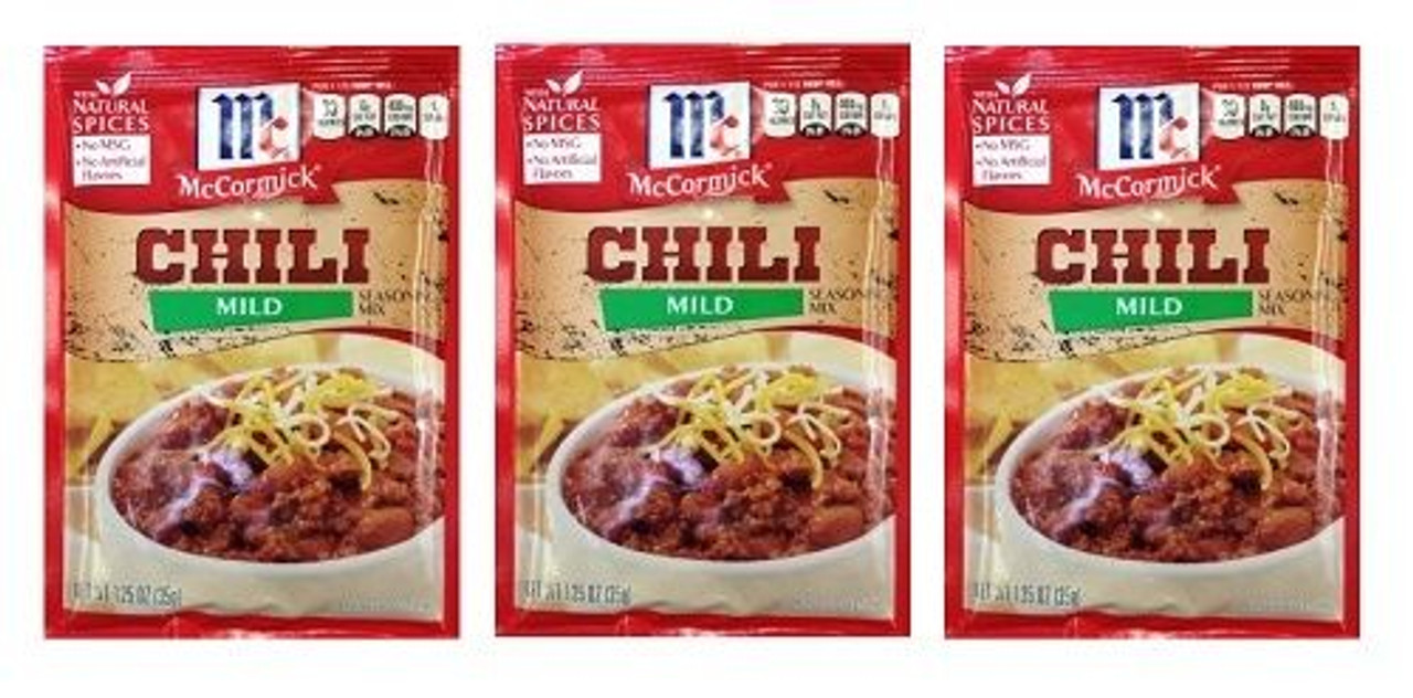 McCormick Chili Seasoning Mix - Mild, 1.25 oz