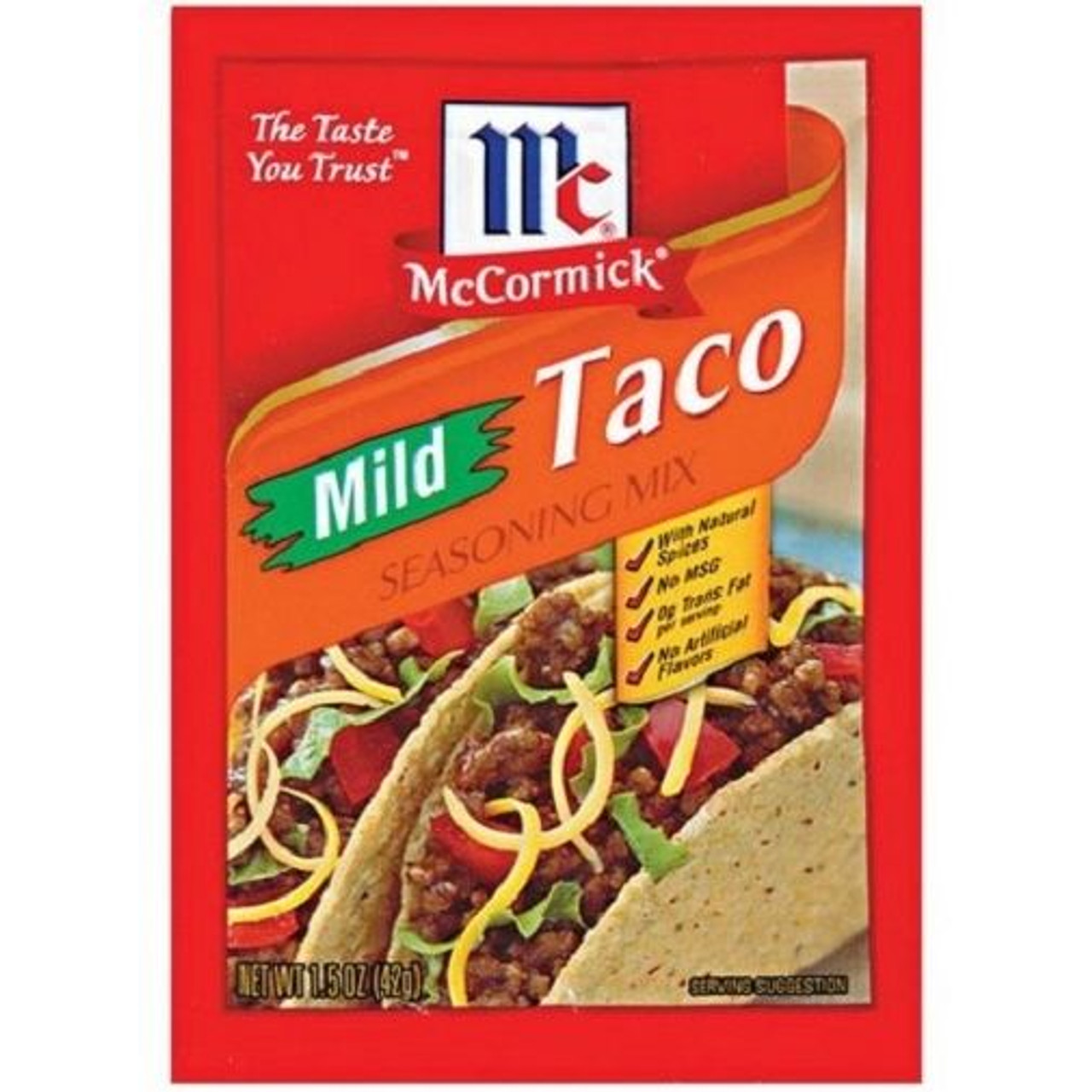 Mccormick Mild Taco Seasoning Mix 3 Packet Pack Shop Jadas 5666