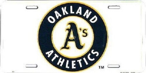 Oakland Athletics MLB License Plate