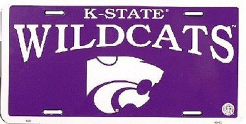 Kansas State Wildcats NCAA License Plate