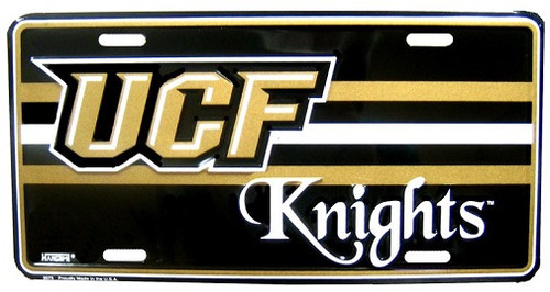 UCF Knights NCAA License Plate