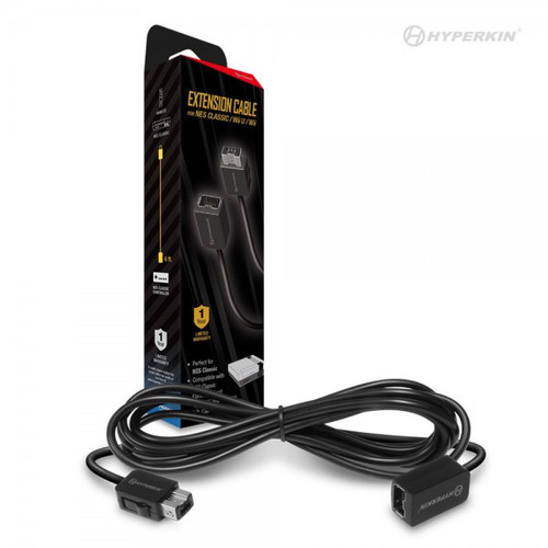 NES Classic Edition/ Wii U/ Wii Extension Cable (6 ft.) - Hyperkin