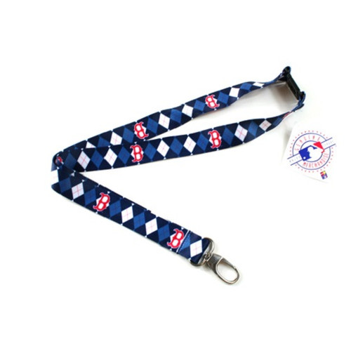 Boston Red Sox MLB Argyle Lanyard