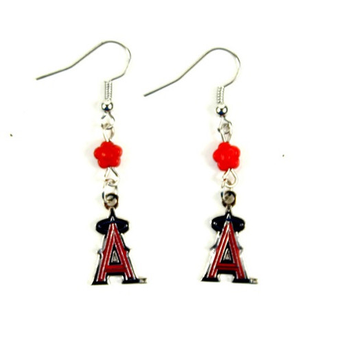 Los Angeles Angels MLB Sophie Style Dangle Earrings