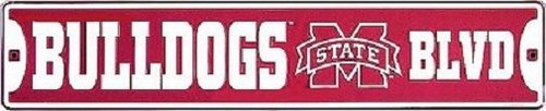 Mississippi State Bulldogs NCAA "Bulldogs Blvd" Street Sign