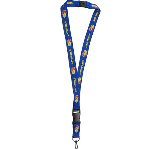 Kansas Jayhawks NCAA Logo Lanyard