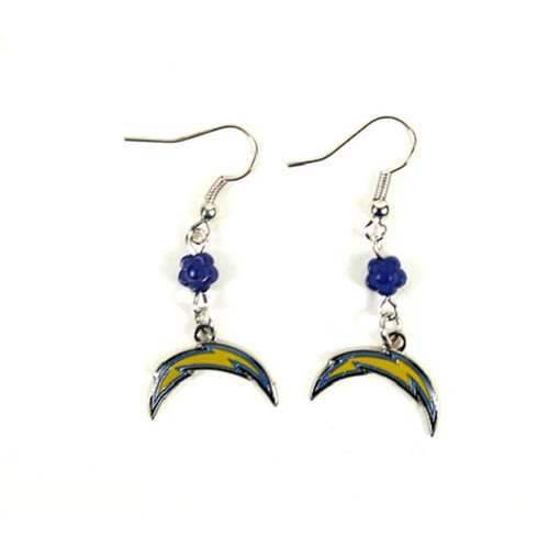 Los Angeles Chargers NFL Sophie Style Dangle Earrings
