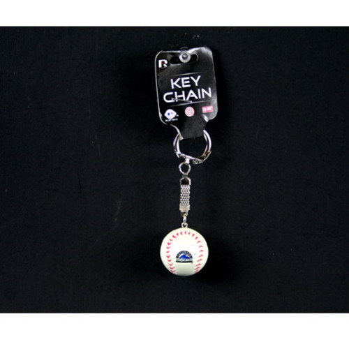 Colorado Rockies MLB Baseball Key Chain