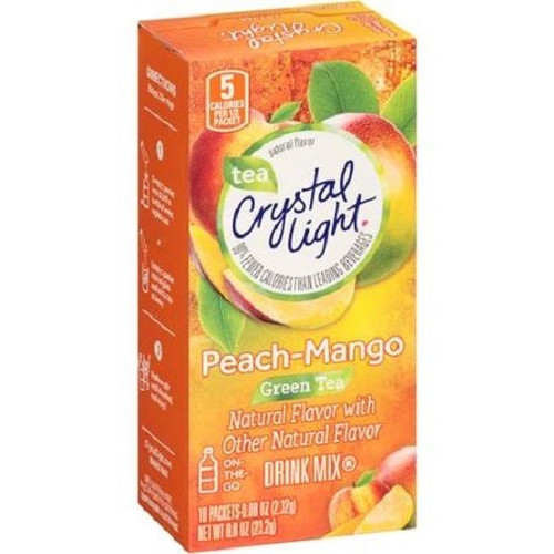 Crystal Light On The Go Peach-Mango Green Tea Drink Mix