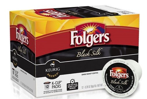 Folgers Black Silk Coffee Keurig K-Cups