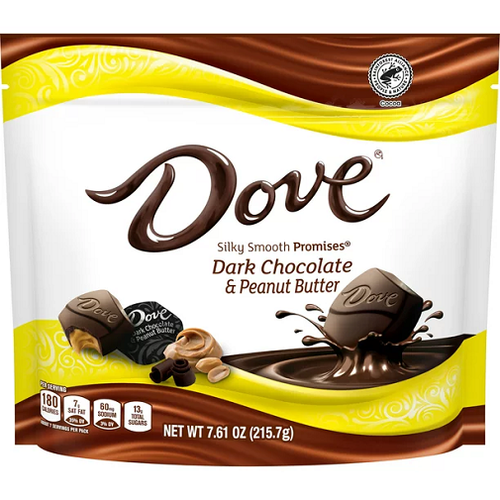 Dove Peanut Butter & Dark Chocolate Silky Smooth Promises Chocolate Candy