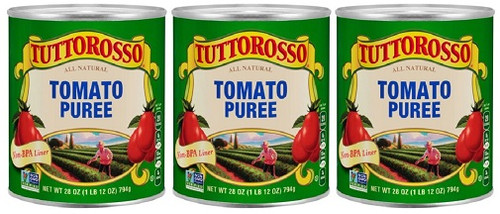 Tuttorosso Tomato Puree 3 Can Pack