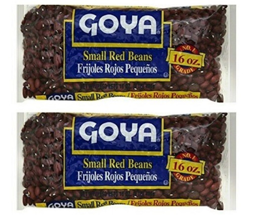 Goya Small Red Beans/Frijoles Rojos Pequeños 2 Pack