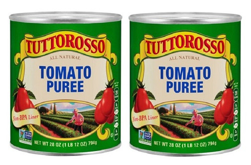 Tuttorosso Tomato Puree 2 Can Pack