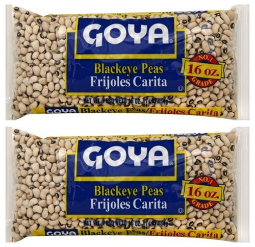 Goya Blackeye Peas/Frijol Carita 2 Pack