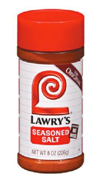 Lawry's Seasoned Salt Seasoning Spice Flavor The Original no MSG 8 oz Bottle