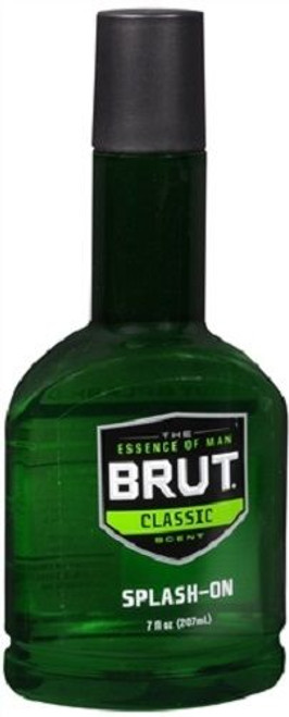 Brut Splash On Classic Scent After Shave 7 oz Bottle