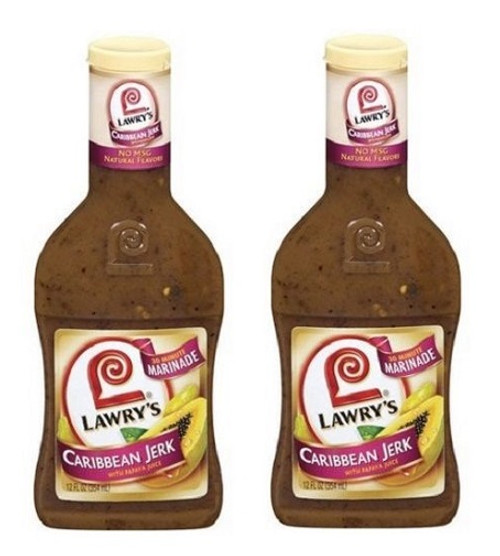 Lawry's Caribbean Jerk 30 Minute Marinade 2 Pack