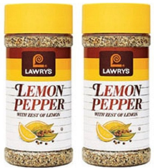 Lawry's Lemon Pepper Seasoning 2 Bottle Pack