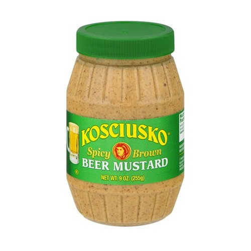 Kosciusko Spicy Brown Beer Mustard